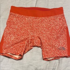 The North Face spandex shorts well loved